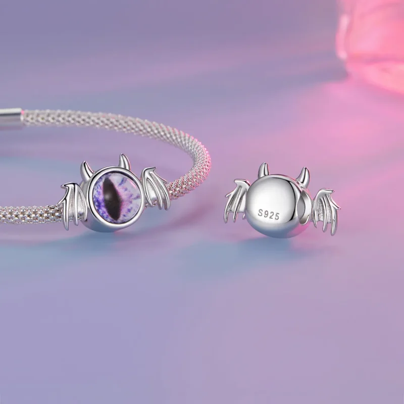 (zdjęcie do) Charm w stylu Pandora z motywem Małego Diabełka - SCC2531 - Wyświetl 4