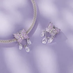 Charm w stylu Pandora z motywem motyla - SCC2543