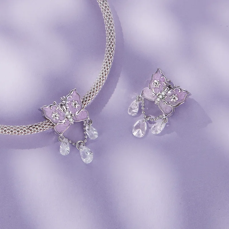 (zdjęcie do) Charm w stylu Pandora z motywem motyla - SCC2543 - Wyświetl 4