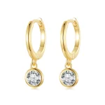Kolczyki Pandora Style Circle Zirconia Hoop - SCE830-B