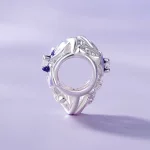 Kwiatek bransoletki w stylu Pandora - SCC2585
