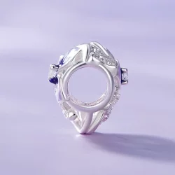 Kwiatek bransoletki w stylu Pandora - SCC2585