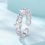 Pandora Styl Łańcuchowy Pierścień Otwarty - SCR977-E