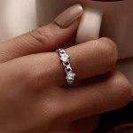Pandora Styl Łańcuchowy Pierścień Otwarty - SCR977-E