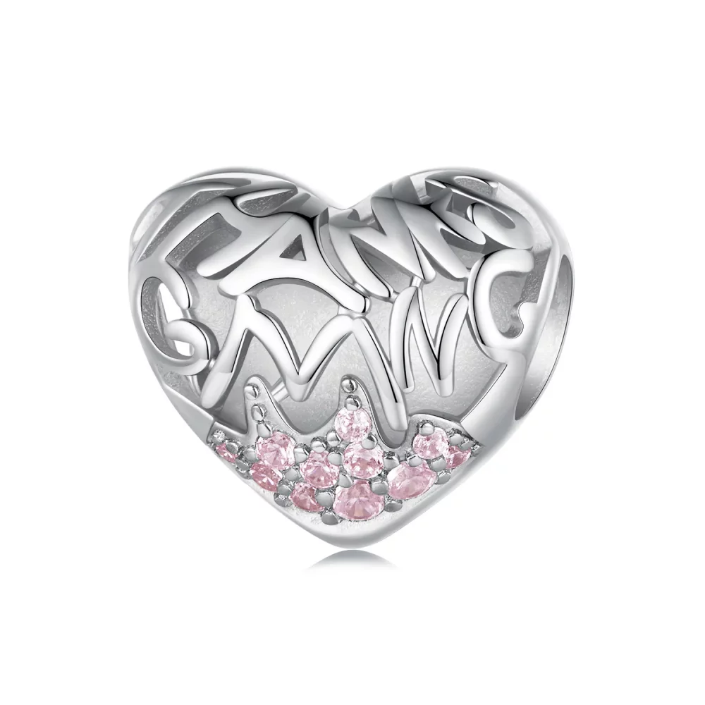 Pandora Styl Amulet Serca na Święto Dziękczynienia - BSC923