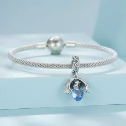 Pandora Styl Biały Wisior Orzeł - SCC2636