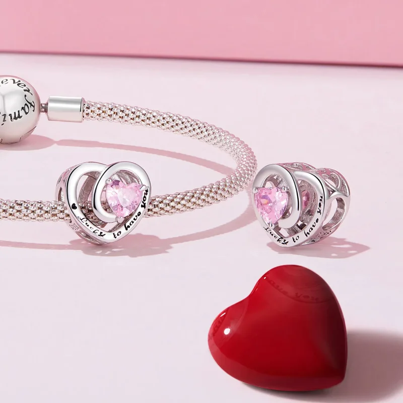 (zdjęcie do) Pandora Styl Charm wdzięczności - BSC921 - Wyświetl 4