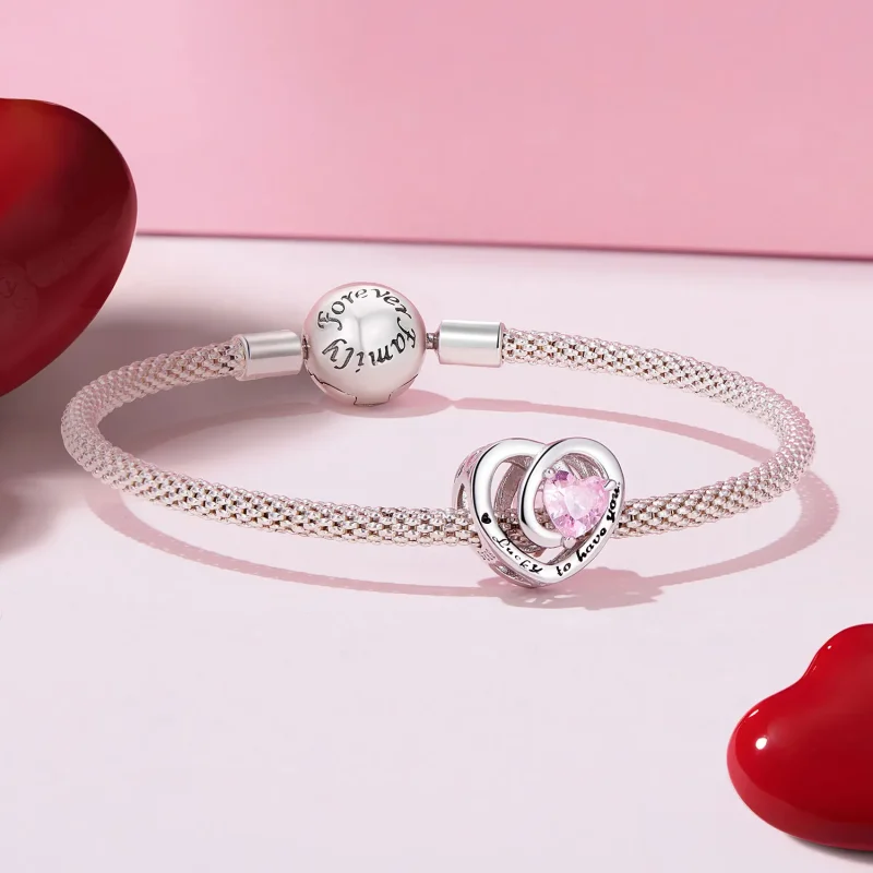 (zdjęcie do) Pandora Styl Charm wdzięczności - BSC921 - Wyświetl 5