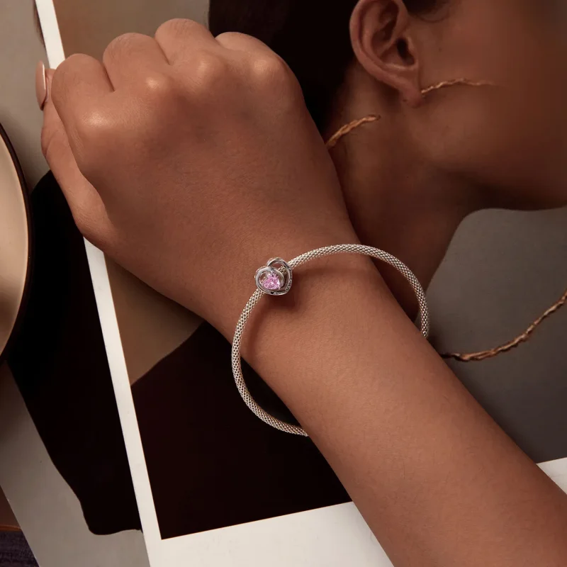 (zdjęcie do) Pandora Styl Charm wdzięczności - BSC921 - Wyświetl 6