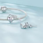 Pandora Styl Charms Serca z Zamkiem i Kluczem - SCC2580