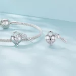 Pandora Styl Charms Serca z Zamkiem i Kluczem - SCC2580