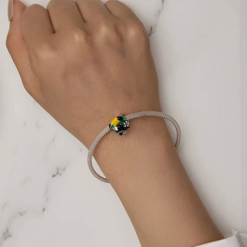 (zdjęcie do) Pandora Styl Charmu Dżungla Tukan - SCC2520 - Wyświetl 6