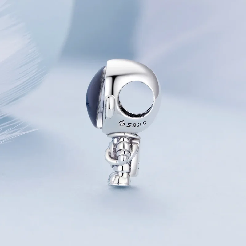 (zdjęcie do) Pandora Styl Ciepłoczuły Charm Astronauty - BSC578-CF - Wyświetl 4