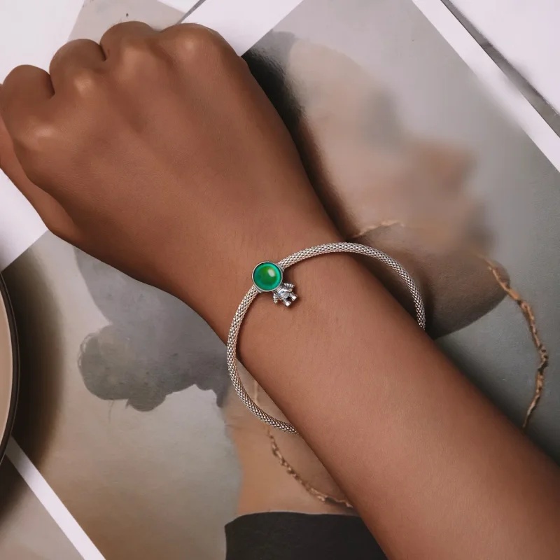 (zdjęcie do) Pandora Styl Ciepłoczuły Charm Astronauty - BSC578-CF - Wyświetl 8