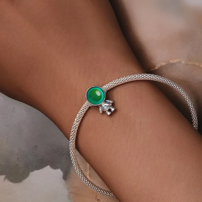 (zdjęcie do) Pandora Styl Ciepłoczuły Charm Astronauty - BSC578-CF - Wyświetl 10