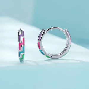 Pandora Styl Cyber Luminous Kolczyki - SCE1645