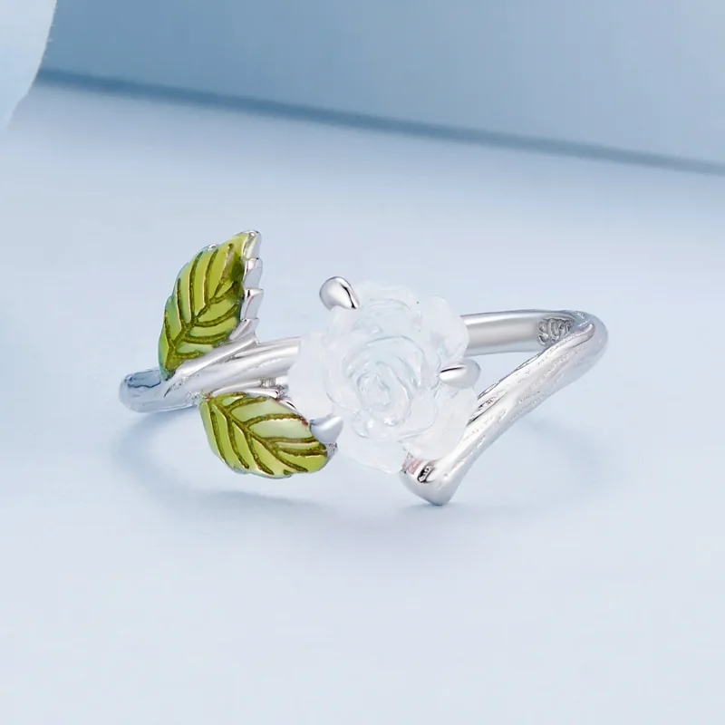 (zdjęcie do) Pandora Styl Cyrkonii Różowy Otwarty Pierścień - BSR472-PKE - Wyświetl 6