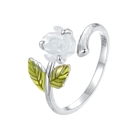(zdjęcie do) Pandora Styl Cyrkonii Różowy Otwarty Pierścień - BSR472-PKE