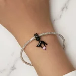 Pandora Styl Czarny Kot Wisior - SCC2519