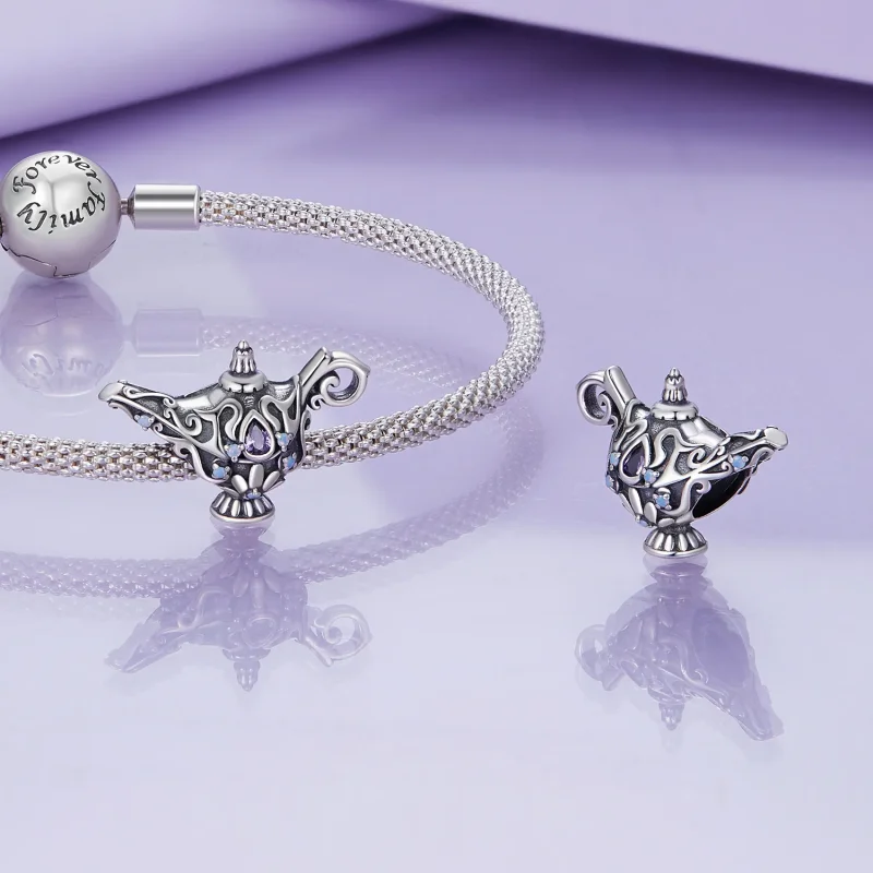 (zdjęcie do) Pandora Styl Czarujący Charm Z Lampą Magicznego Życzenia - BSC893 - Wyświetl 4