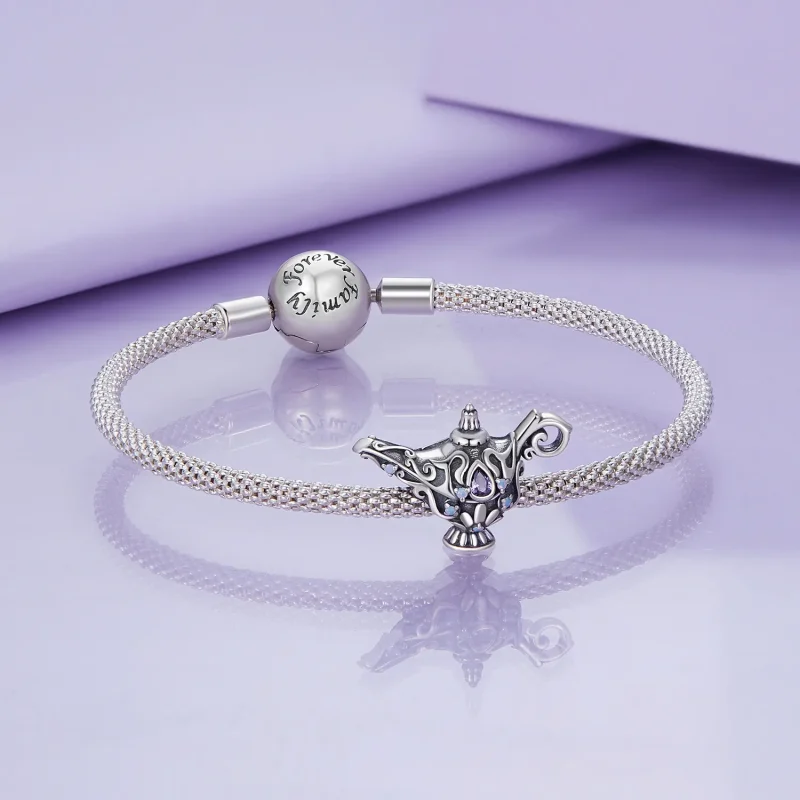 (zdjęcie do) Pandora Styl Czarujący Charm Z Lampą Magicznego Życzenia - BSC893 - Wyświetl 5
