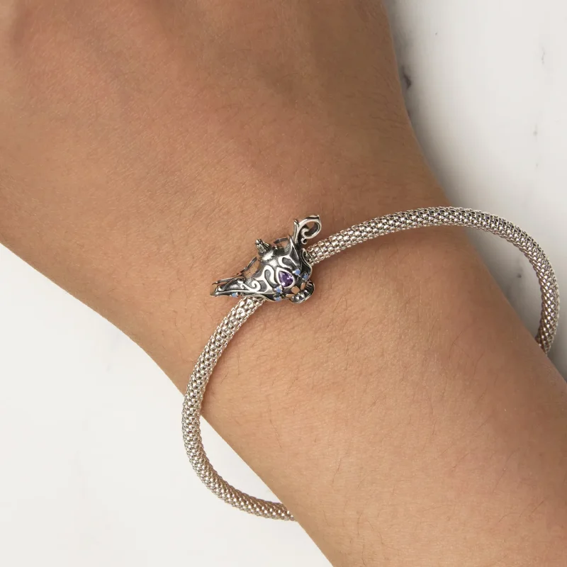 (zdjęcie do) Pandora Styl Czarujący Charm Z Lampą Magicznego Życzenia - BSC893 - Wyświetl 7