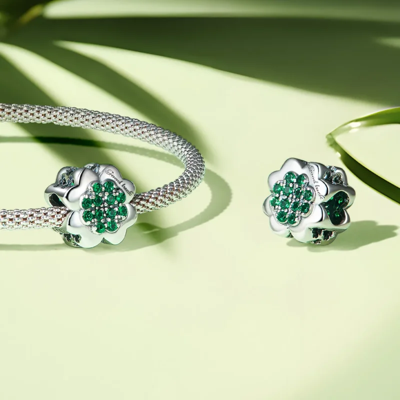 (zdjęcie do) Pandora Styl Czterolistna Koniczyna Charm - SCC2604 - Wyświetl 4
