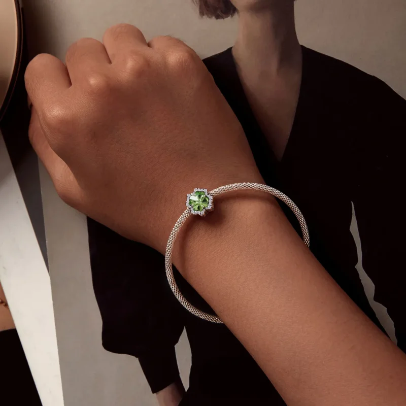 (zdjęcie do) Pandora Styl Czterolistna Koniczynka Charm - SCC2622 - Wyświetl 6