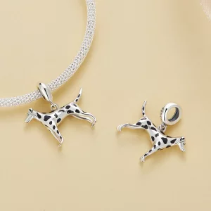 Pandora Styl Dalmatyńczyk Dangle - BSC798