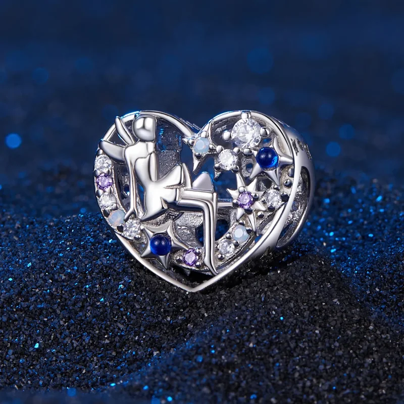 (zdjęcie do) Pandora Styl Dzień i Noc Elfycki Charm Serce - SCC2553 - Wyświetl 2