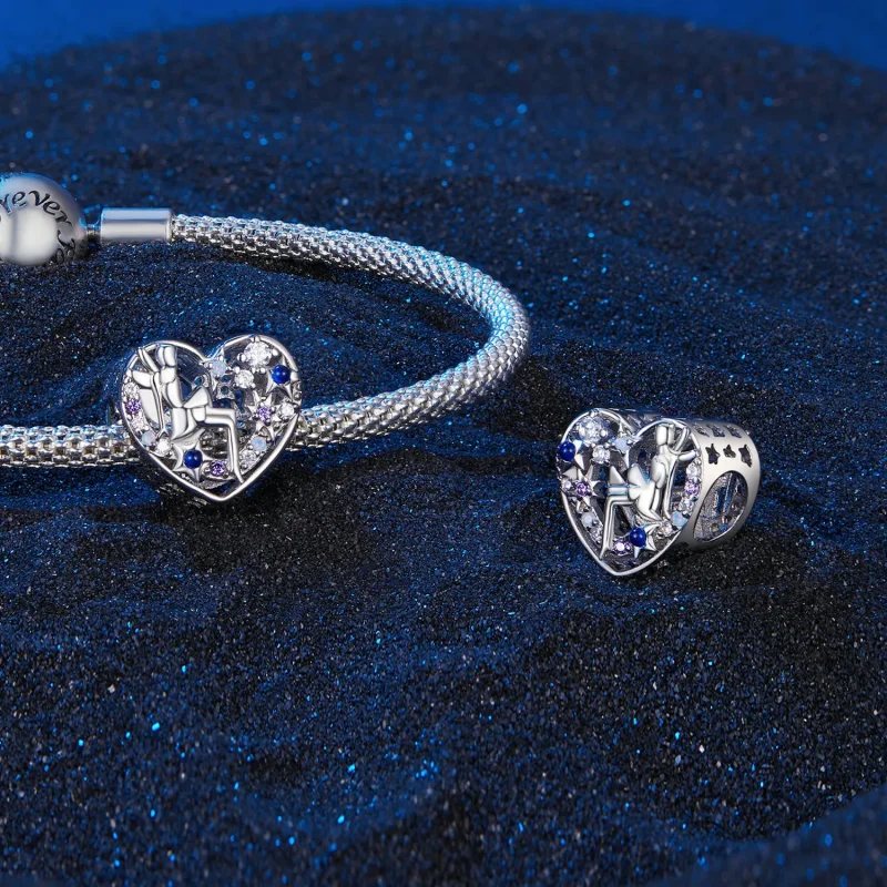 (zdjęcie do) Pandora Styl Dzień i Noc Elfycki Charm Serce - SCC2553 - Wyświetl 4