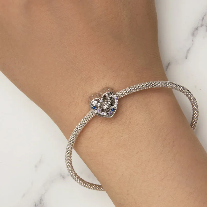 (zdjęcie do) Pandora Styl Dzień i Noc Elfycki Charm Serce - SCC2553 - Wyświetl 7