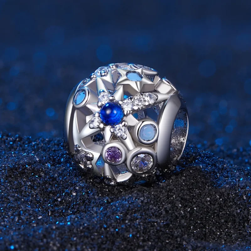 (zdjęcie do) Pandora Styl Dzień i Noc Gwiazdy Charm - SCC2554 - Wyświetl 2