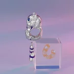 Pandora Styl Fantazyjny Wisiorek z Kotem - SCC2529