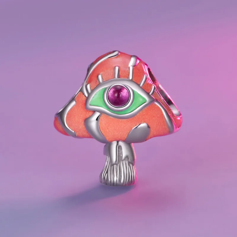 (zdjęcie do) Pandora Styl Halucynogenny Grzybki Charm - SCC2532 - Wyświetl 7