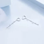 Pandora Styl Inteligentne Kolczyki z Kwieciastym Frędzlem - BSE898