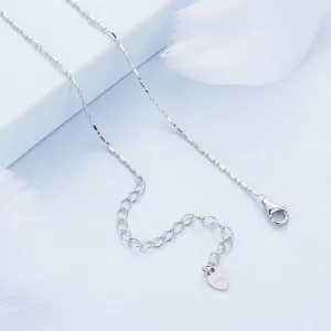 Pandora styl Inteligentny naszyjnik motyl - BSN352