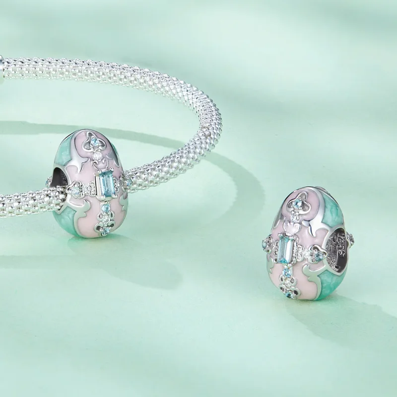 (zdjęcie do) Pandora Styl Jajko Wielkanocne Charm - BSC781 - Wyświetl 4