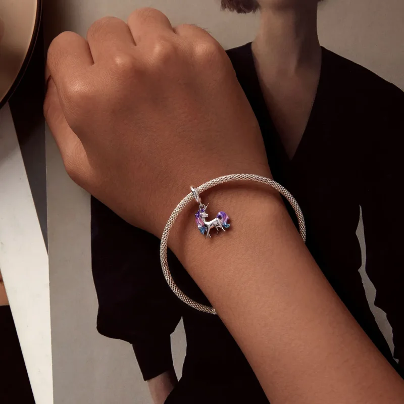 (zdjęcie do) Pandora Styl Jednorożec Zawieszka - SCC2621 - Wyświetl 5