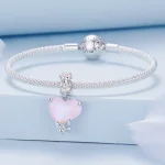 Pandora Styl Kawowy Motyl Wisior - BSC809