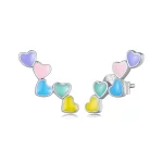 Pandora Styl Kolczyki Love Colorful Studs - SCE1638