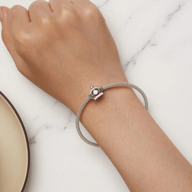 (zdjęcie do) Pandora Styl Koronka Charm - SCC2589 - Wyświetl 6