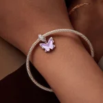 Pandora Styl Koronkowy Wisior Motyl - BSC925
