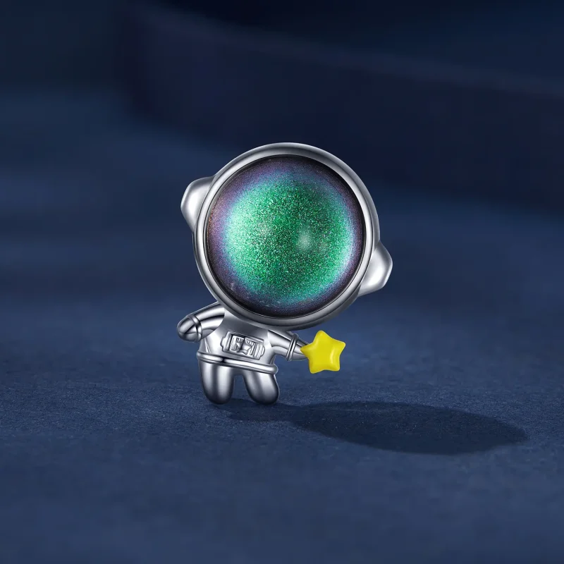 (zdjęcie do) Pandora Styl Kosmonauta Gwiazda Charm - BSC793 - Wyświetl 2