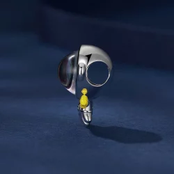 Pandora Styl Kosmonauta Gwiazda Charm - BSC793
