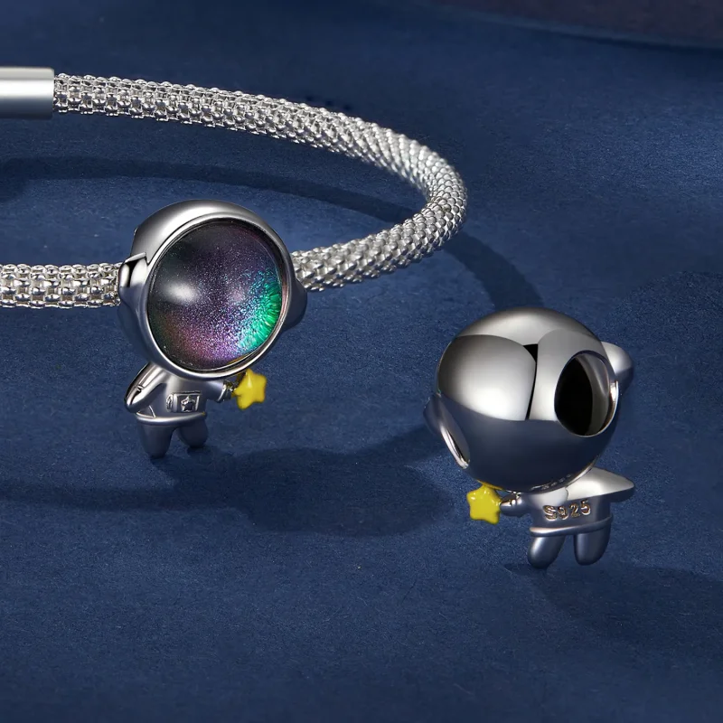(zdjęcie do) Pandora Styl Kosmonauta Gwiazda Charm - BSC793 - Wyświetl 4