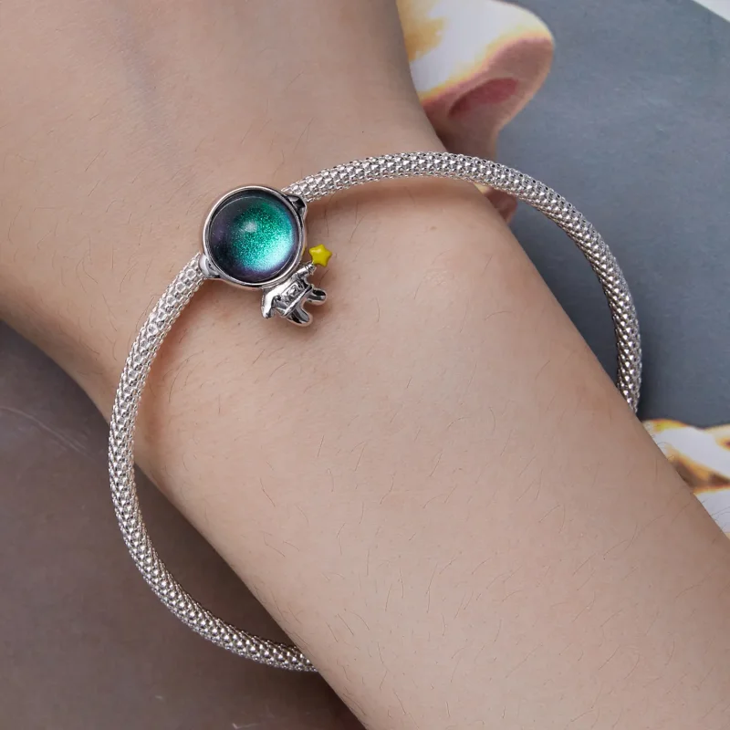 (zdjęcie do) Pandora Styl Kosmonauta Gwiazda Charm - BSC793 - Wyświetl 6