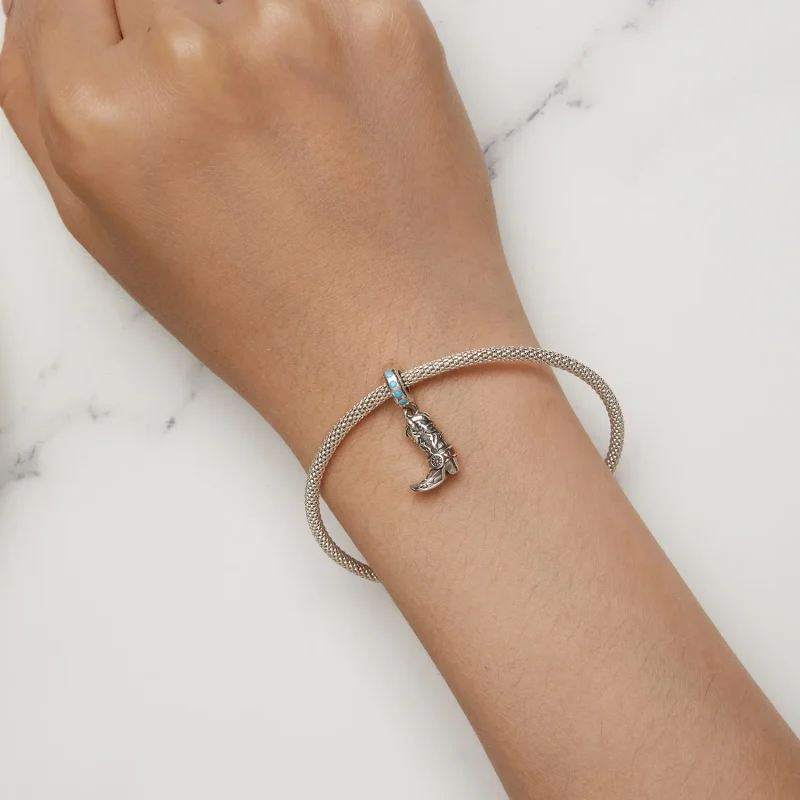 (zdjęcie do) Pandora Styl Kozaki Skórzane Cowboy Dangle - SCC2566 - Wyświetl 5