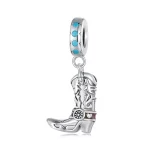 Pandora Styl Kozaki Skórzane Cowboy Dangle - SCC2566