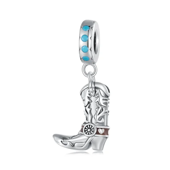 (zdjęcie do) Pandora Styl Kozaki Skórzane Cowboy Dangle - SCC2566